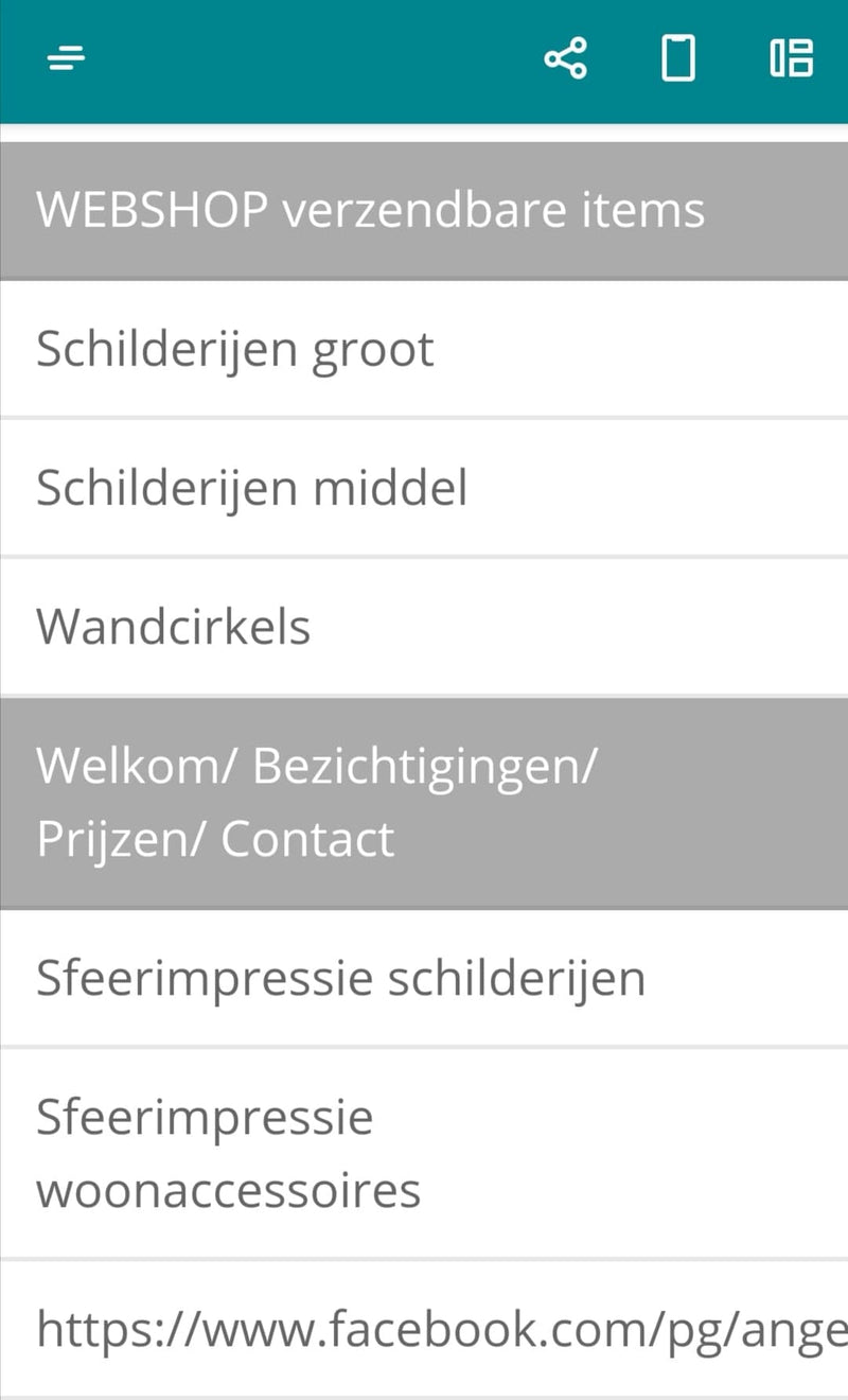 De webshop is een feit
