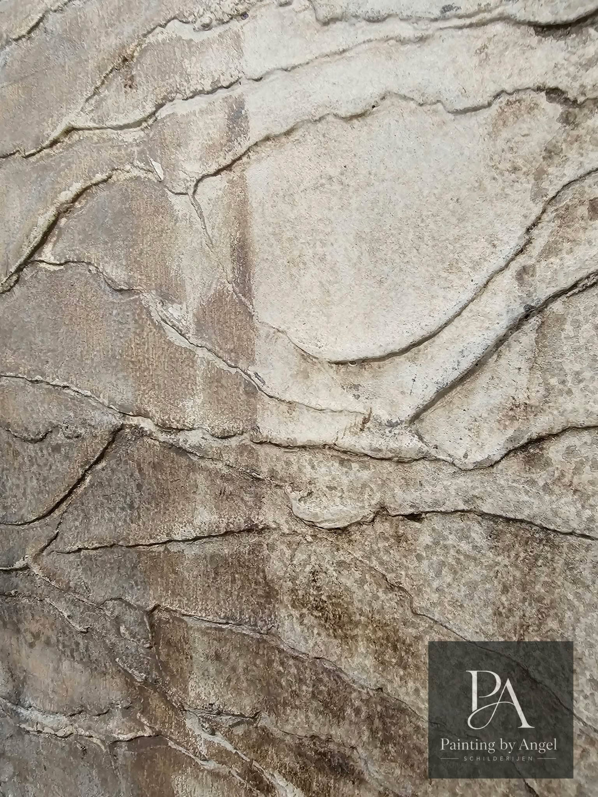 Abstracte schilderijen Natuurlijke texturen