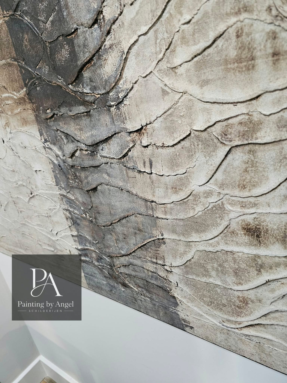 Abstracte schilderijen Natuurlijke texturen