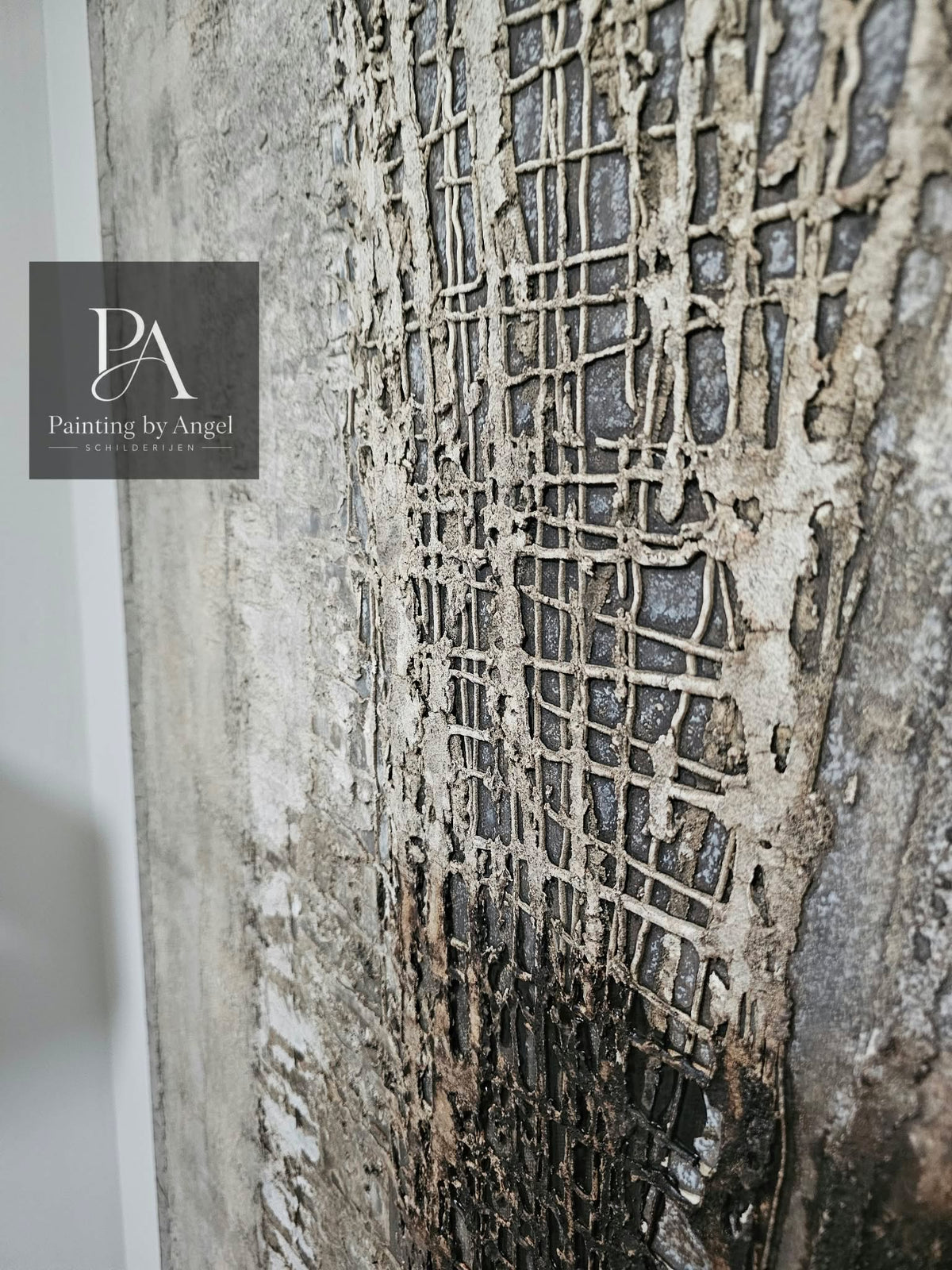 Abstracte schilderijen Natuurlijke texturen