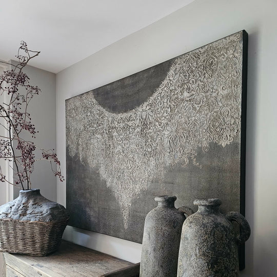 Peinture rustique, simple et rurale