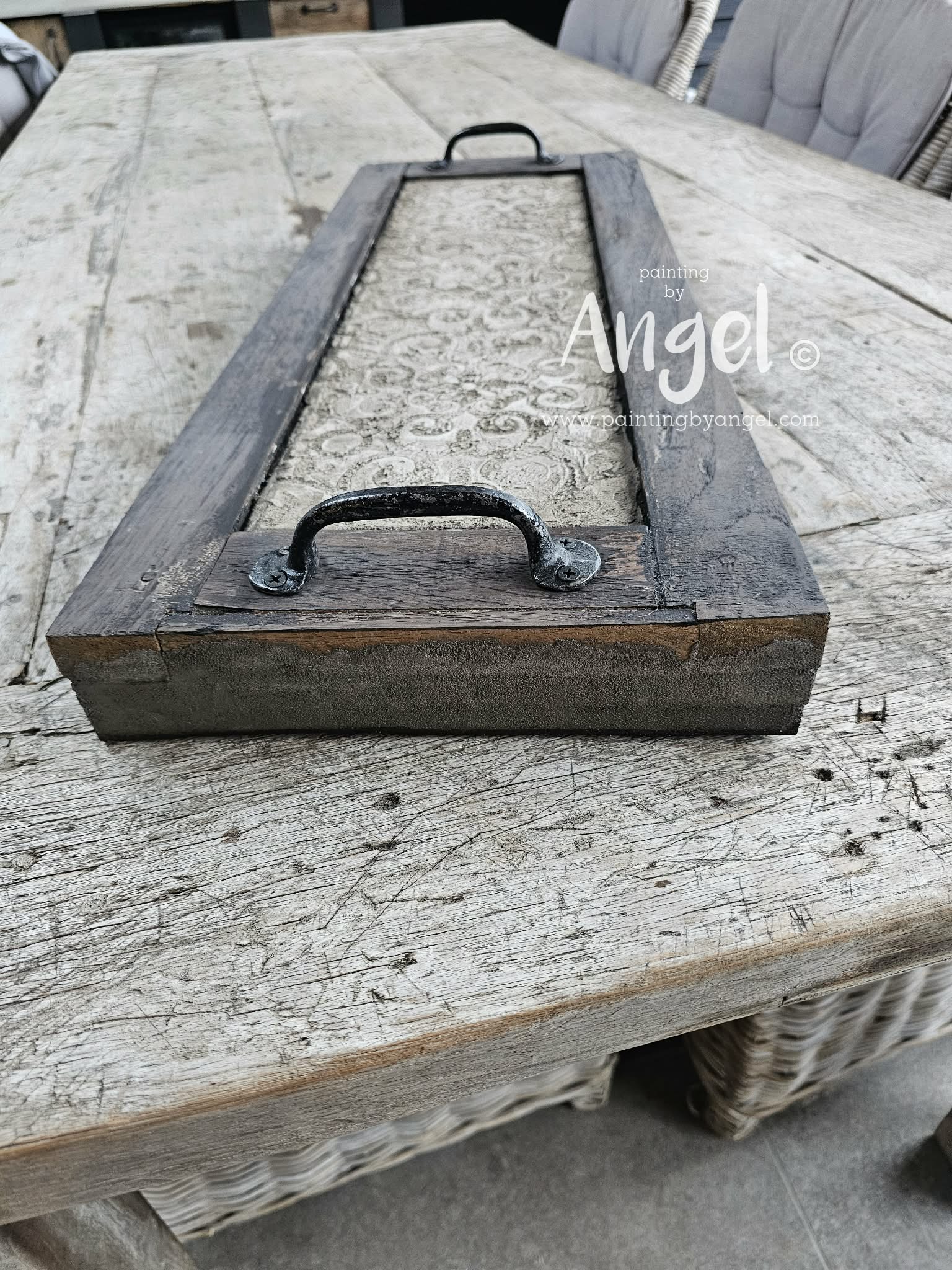 Rustiek landelijke tray A