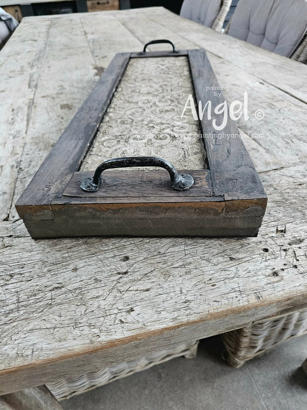 Rustiek landelijke tray A